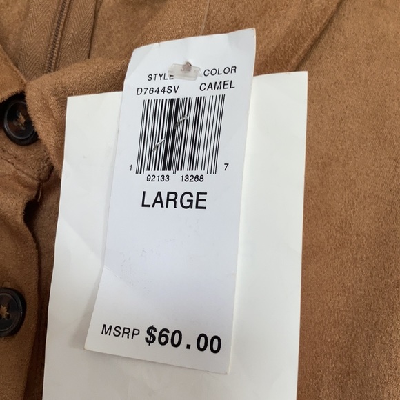 Sami & Jo camel colored collared dress size L - Picture 12 of 17